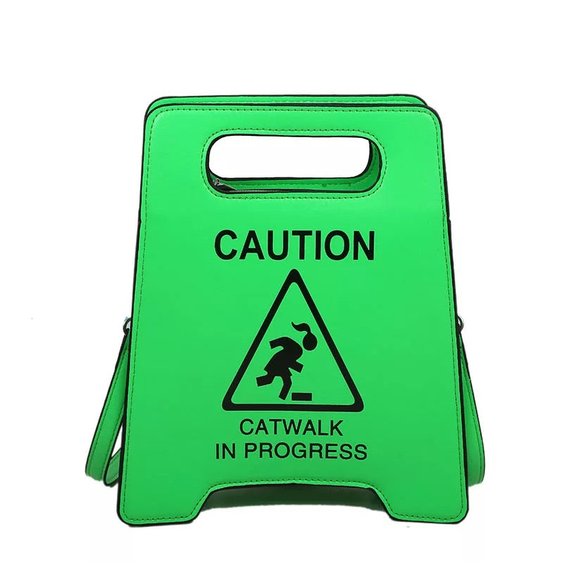 Caution Cat Walk Bag